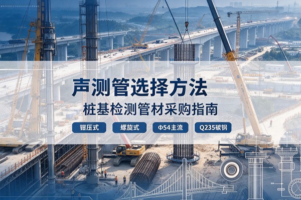 揭西声测管选型标准