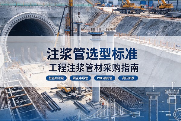 揭西注浆管选型标准